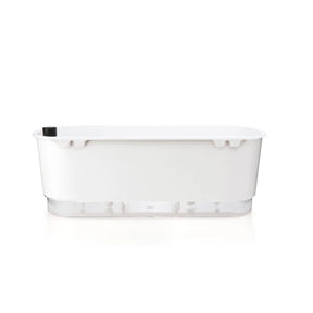 Jardineira Autoirrigável 40cm x 16cm - Clássicos Branco
