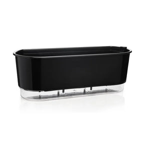 Jardineira Autoirrigável 40cm x 16cm - Clássicos Preto